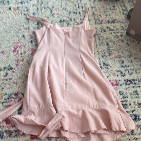 Princess Polly Pink Ruffled Wrap Sundress - Picture 3 of 5